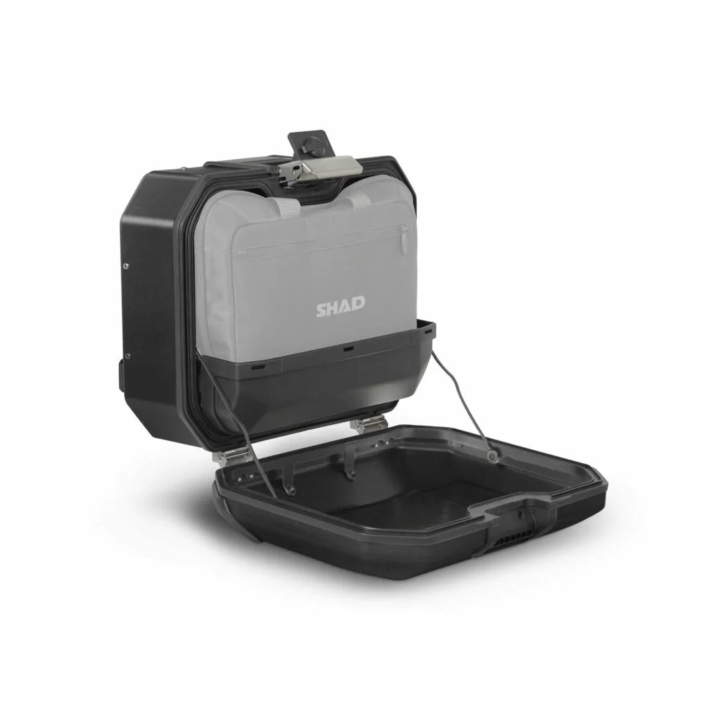 MALETA LATERAL DERECHA TR36R TERRA BLACK - Imagen 2