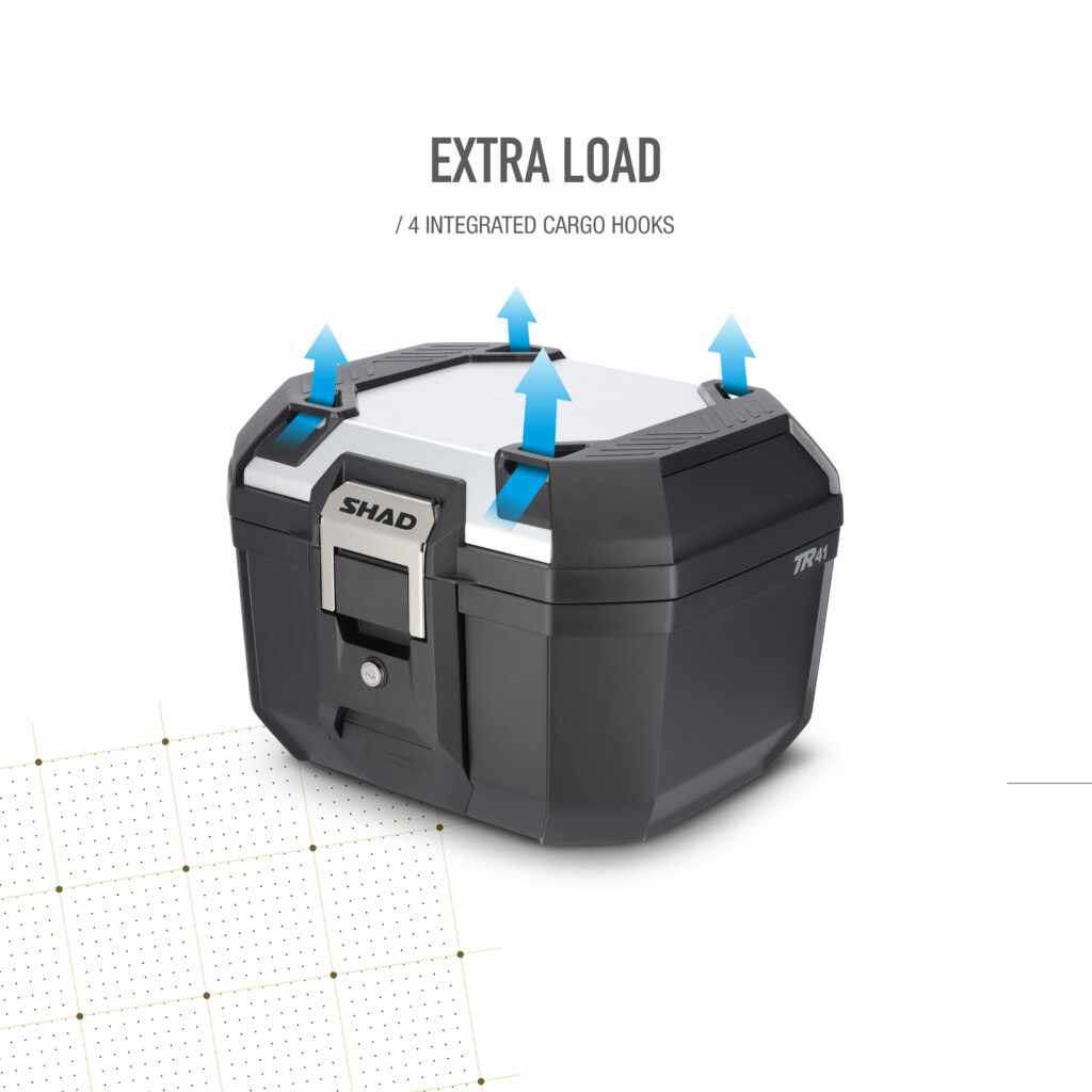 TOP CASE TR41 TAPA ALUMINIO - Imagen 4