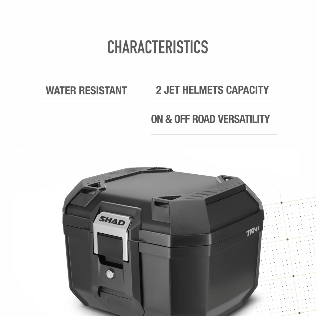 TOP CASE TR41 TERRA NEGRO - Imagen 5